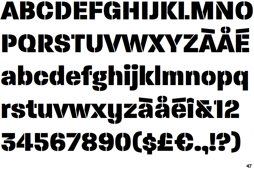 paralucent font free
